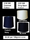 2-20 Mercerised Cotton